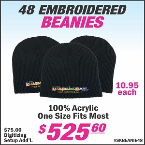 Why Embroidered Caps and Custom Printed Beanie Hats Are Best Promo Material?