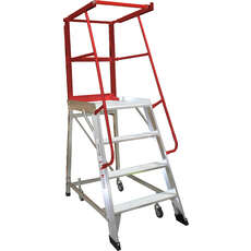 What are the different kinds of industrial ladders?
