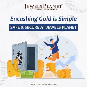 Encashing Gold is Simple, Safe, and Secure at Jewels Planet