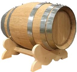 Small wood barrels