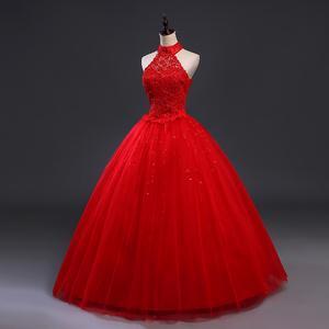 Thousands of red couture dresses from party, prom, wedding, evening with high qu