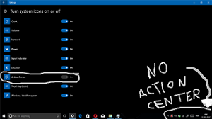 How do I use Action Center in Windows 10?