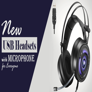 New USB Headsets with Microphone for Everyone